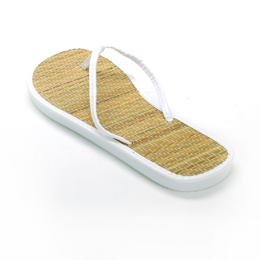 Womens Bamboo Sandal Flip Flops Light Flats Beach Summer Shoe Comfort